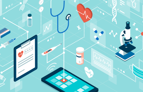 Blog 2D Abstract Telemedicine Online Healthcare