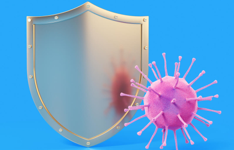 Blog 3D Shield Immune Cell Blue