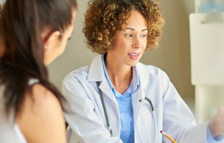 Blog Clinician Woman Talking Patient Woman 2