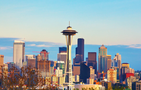 Blog Downtown Seattle Skyline Sky