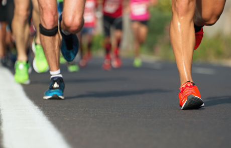 Blog People Running Race Legs