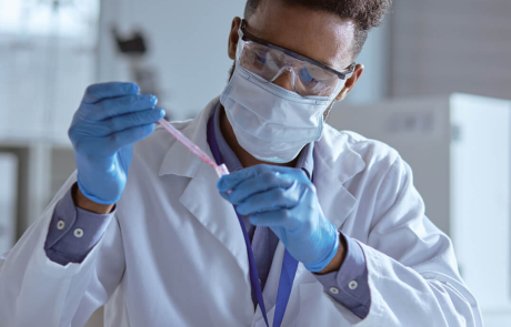 Blog Researcher Man Pipetting Samples