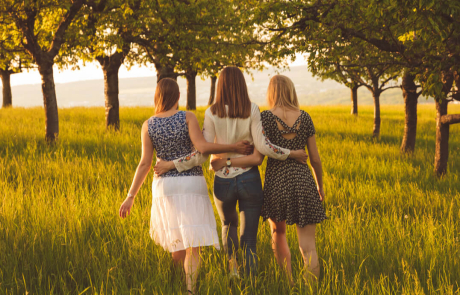 Blog Sisters Rearview Evening Forest Yellow