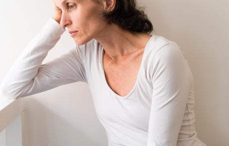 Blog Woman Worried Looking Room