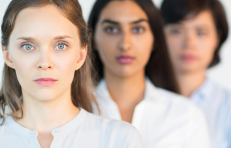 Blog Women Serious Facing Camera