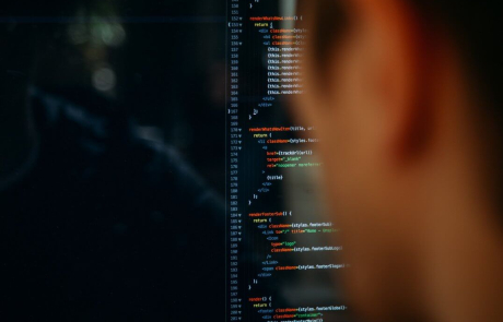 Blog Man Coding Single Screen