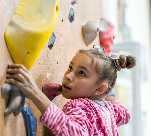 Blog Child Climber Hanging Holds