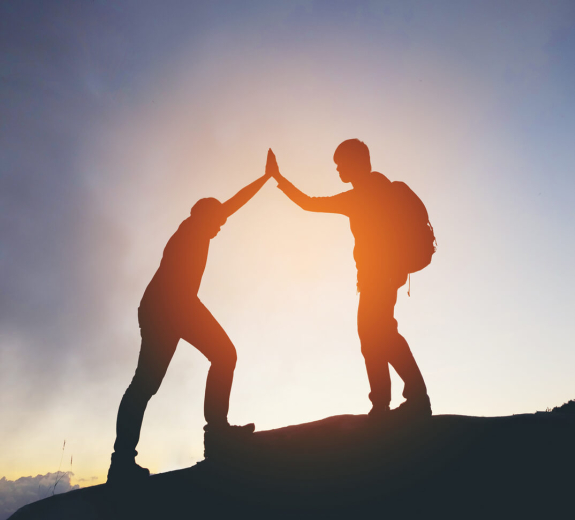 Blog Main Image - Children Silhouette Hiking