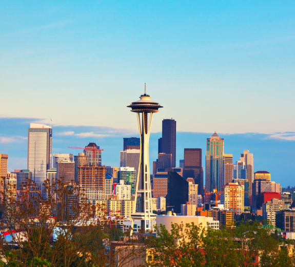 Blog Downtown Seattle Skyline Sky