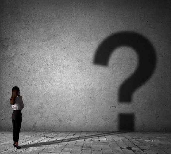 Blog Woman Shadow Question Mark