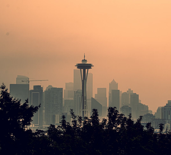 Blog Main Image - Downtown Seattle Skyline Smokey