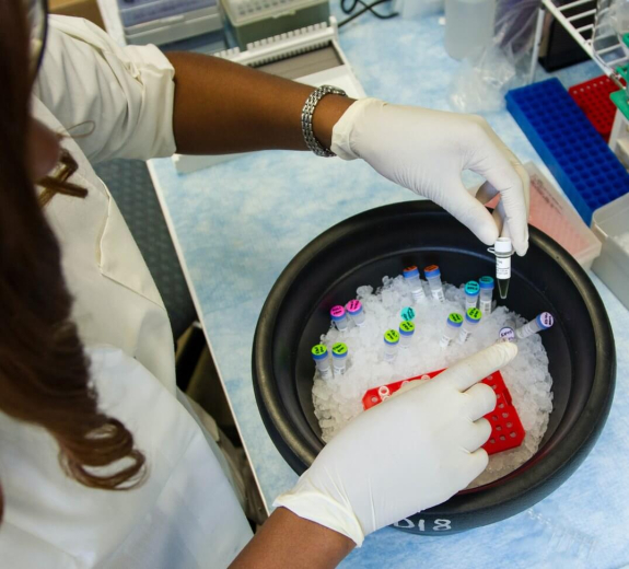 Blog Researcher Woman Bucket Samples