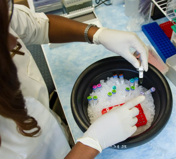 Blog Main Image - Researcher Woman Bucket Samples