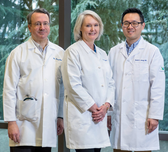 Featured BRI Mary Farrington, David Jeong & David Robinson in Lab 2018
