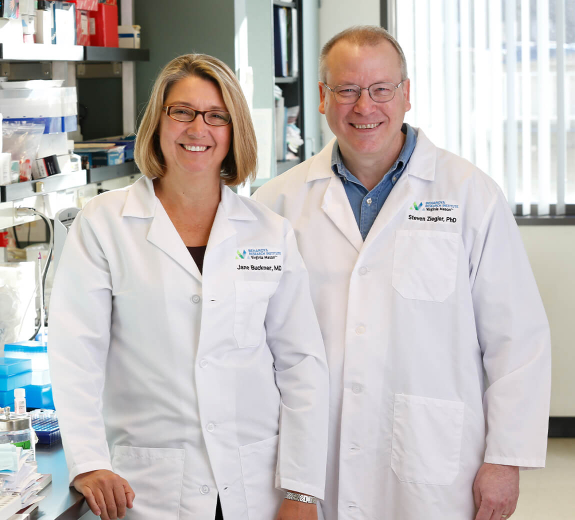 Featured Jane Buckner Steve Ziegler Lab