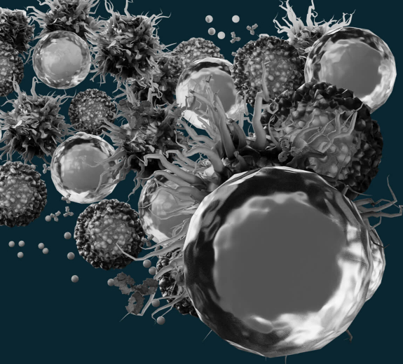 Featured 3D Cells Variety Gray Dark