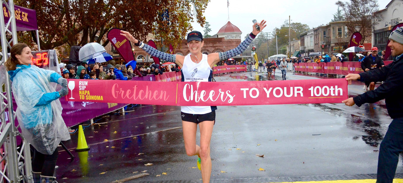 Full-Width Gretchen Schoenstein Finish Line Editorial