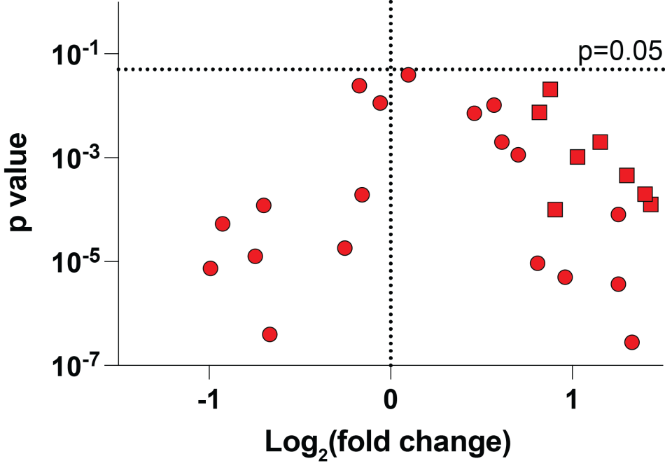 Khor Research Project Inline - Autoimmunity in DS (Fold Change)