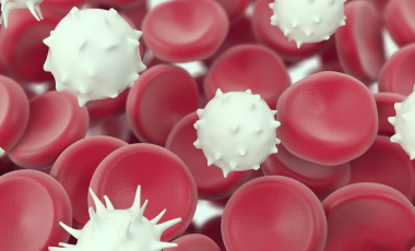 Blog 3D Biological Cells White Red