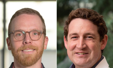 Left: John Ray, PhD; right: Oliver Harrison, PhD