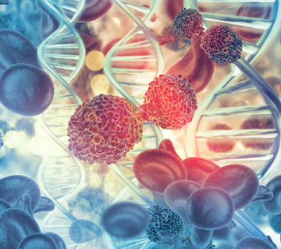 Blog 3D Biological Genes Cells Red Blue