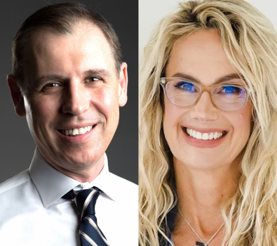 Left: Jan Beck, MSc; right: Gretchen Schoenstein